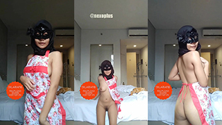 Jilbab Vicoletta Bugil Di Hotel